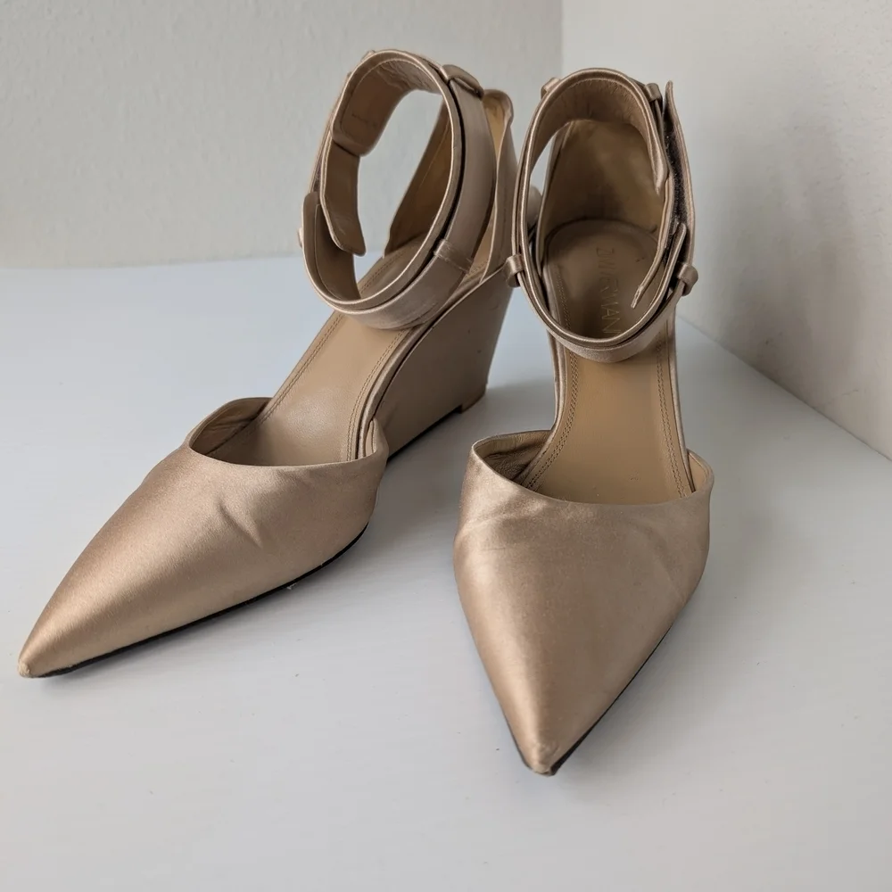 Zimmermann Tan Wedge Pumps Women's 38 (US8) Heels Shoes